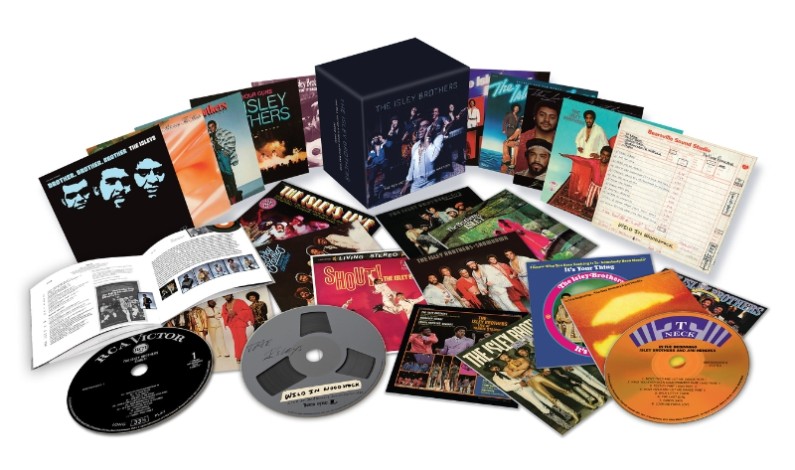 The Isley Brothers – Legacy Recordings Announces Release of : The RCA Victor and T-Neck Album Masters (1959-1983)