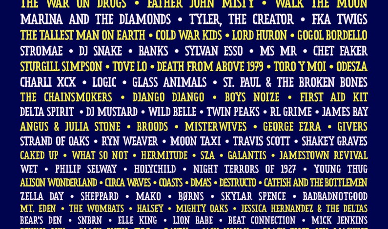 Lollapalooza Releases 2015 LineUp
