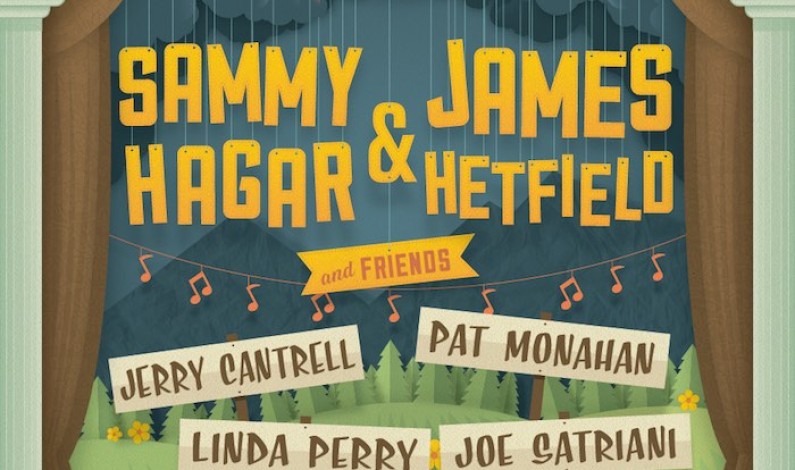 Sammy Hager & James Hetfield Unite for “Acoustic-4-A-Cure”