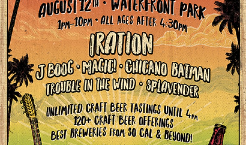 THIRD ANNUAL  91X PRESENTS BEERX  SET FOR SATURDAY, AUGUST 12  AT SAN DIEGO, CALIFORNIA’S WATERFRONT PARK