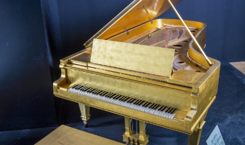 Hard Rock Purchases Elvis Presley’s Iconic Gold Leaf Piano