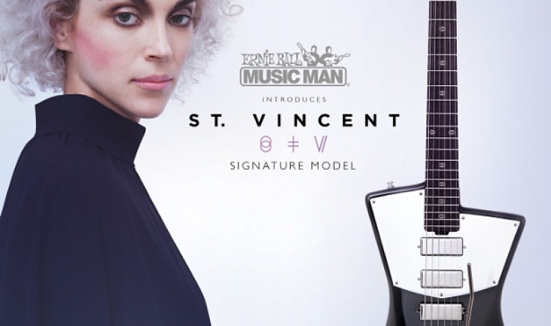 Ernie Ball Music Man Announces New St. Vincent Signature Guitar