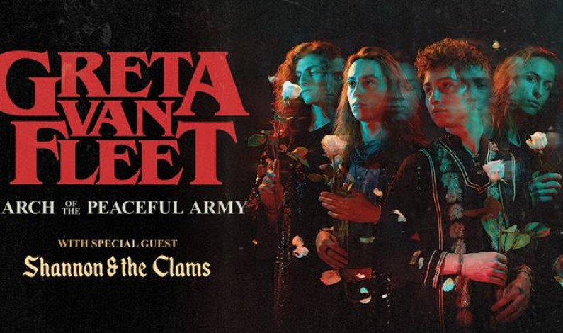 GRETA VAN FLEET ANNOUNCES FALL LEG OF ITS  2019  MARCH OF THE PEACEFUL ARMY TOUR