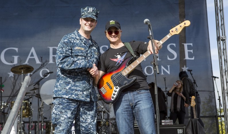 Gary Sinise & the Lt. Dan Band Performs Two Free USO Concerts For Airmen and Their Families
