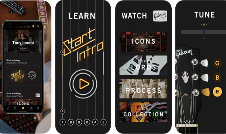 GIBSON LAUNCHES EPIC NEW GUITAR APP