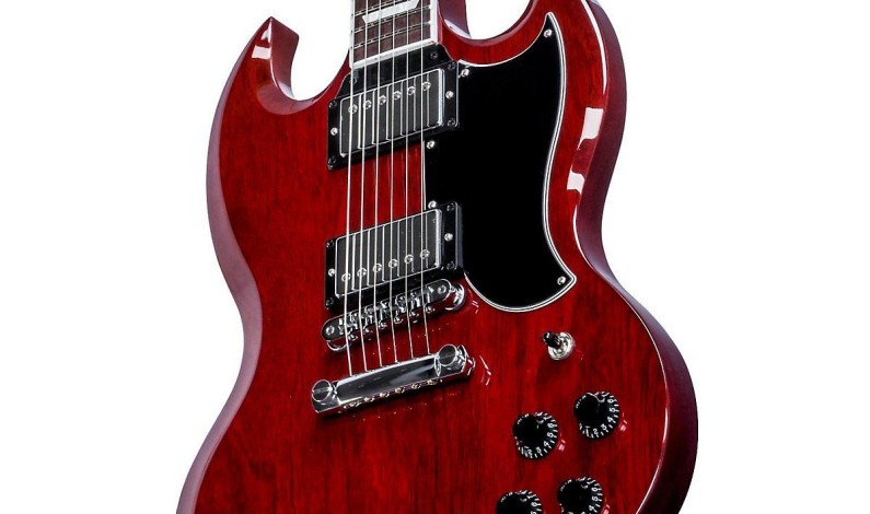 Gibson USA SG Standard T 2017 Electric Guitar, Heritage Cherry