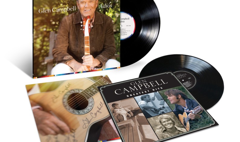 Official Glen Campbell Webstore Launches Today With Exclusive Releases And Advance Pre-Order Of “Adiós” Double LP Vinyl With Greatest Hits Collection