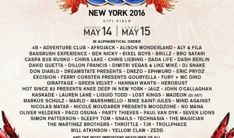 Insomniac Reveals Epic Artist Lineup for 5th Annual Electric Daisy Carnival