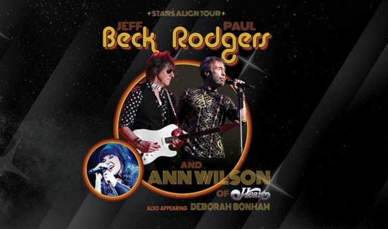 Jeff Beck & Paul Rodgers + Ann Wilson Announce “Stars Align Tour”