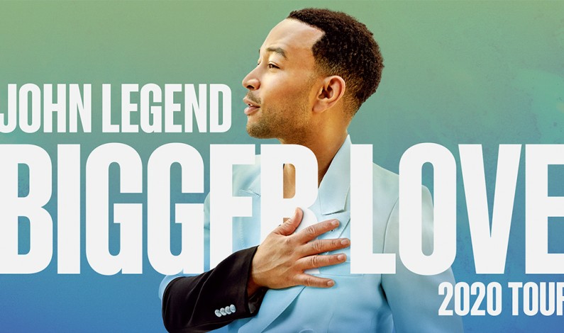 John Legend Announces Bigger Love 2020 Tour