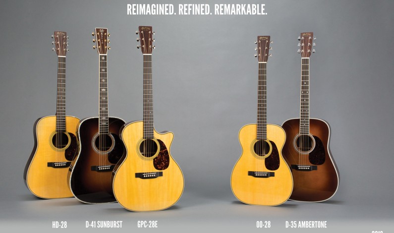 Martin Guitar Introduces Reimagined Standard Series Guitars at 2018 Winter NAMM