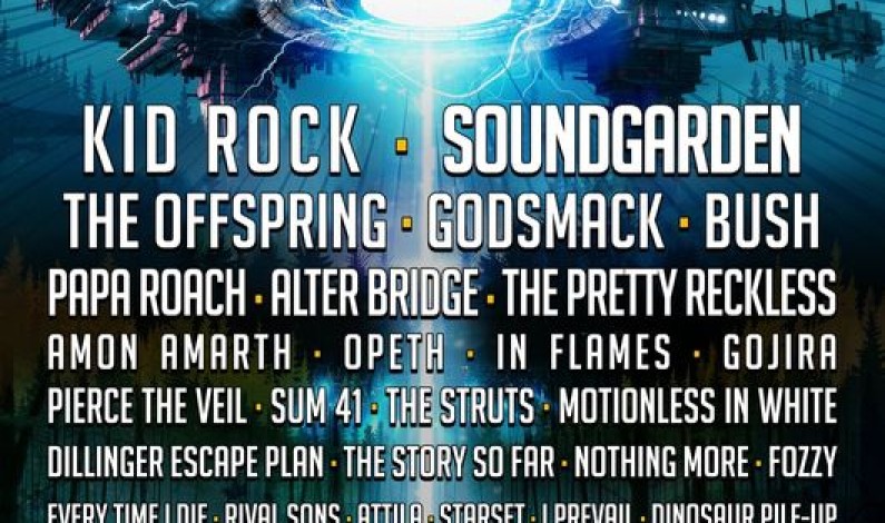 Northern Invasion 2017 Band Lineup Announced: Soundgarden, Kid Rock, Godsmack, The Offspring, Bush, Papa Roach & Many More
