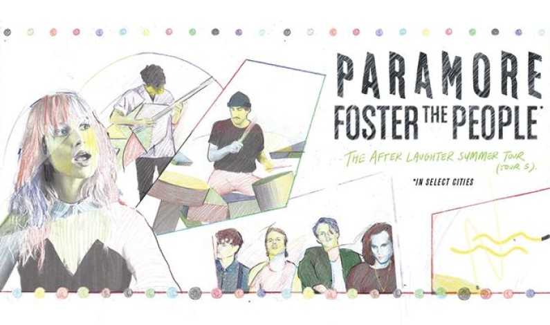 PARAMORE ANNOUNCE 2018 NORTH AMERICAN  “AFTER LAUGHTER SUMMER TOUR (TOUR 5)”  WITH FOSTER THE PEOPLE