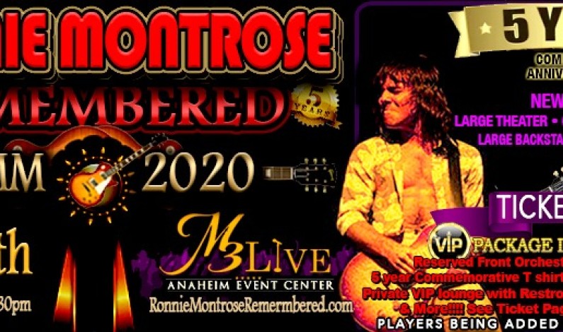 Ronnie Montrose Remembered – 2020