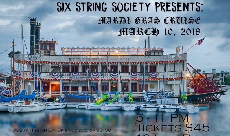 Six String Society Presents MARDI GRAS CRUISE 2018