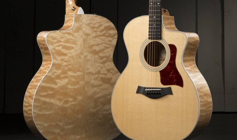Taylor 214ce Quilt Maple Deluxe