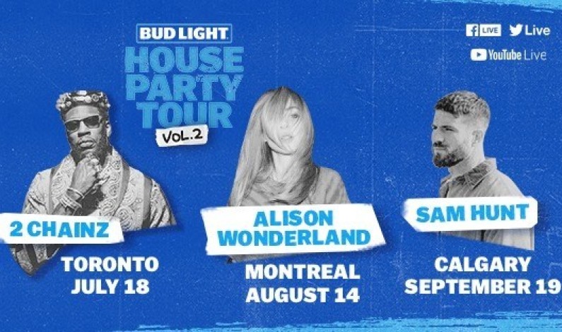 The Bud Light House Party Tour Rocks Across Canada Again This Summer