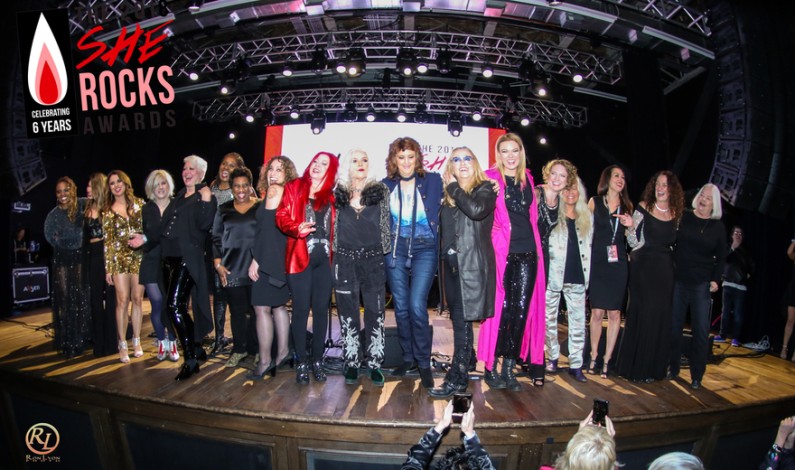 The Sixth Annual She Rocks Awards Celebrates Outstanding Women in the Music Industry
