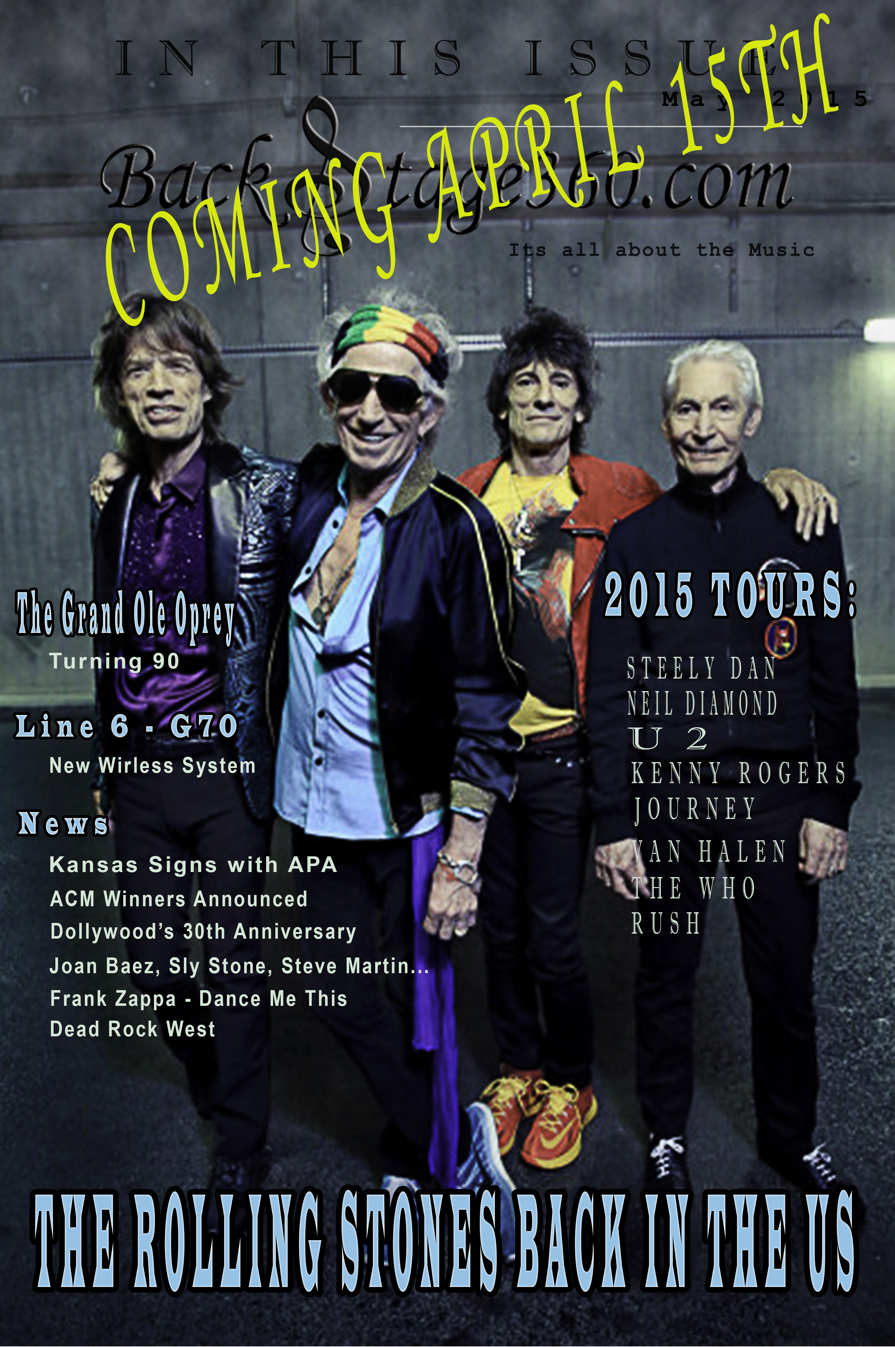 Backstage Cover May 2015