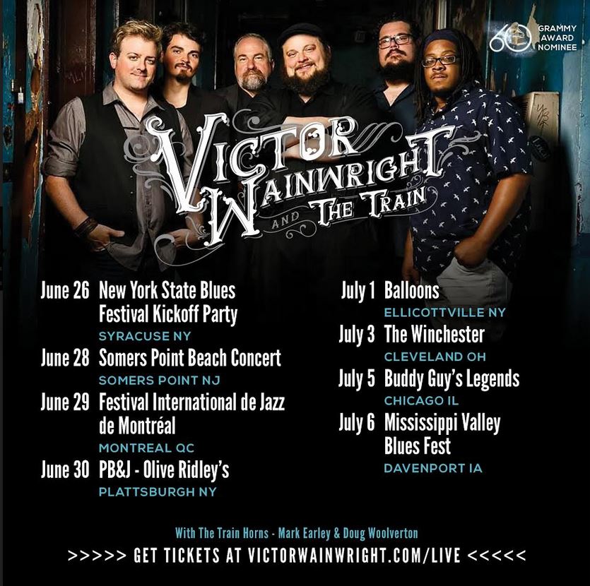 2019 Grammy Nominee Victor Wainwright & The Train On Tour