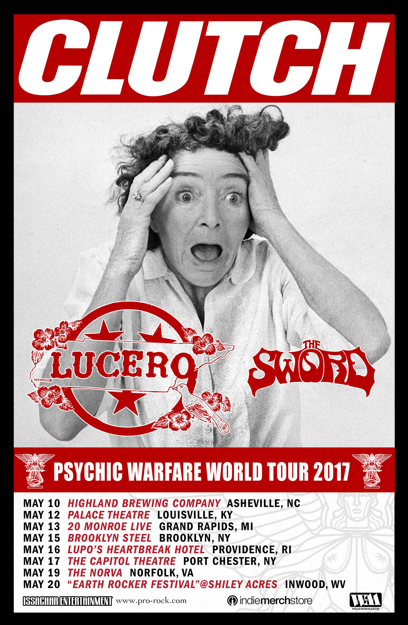 CLUTCH HEADLINE TOUR Poster