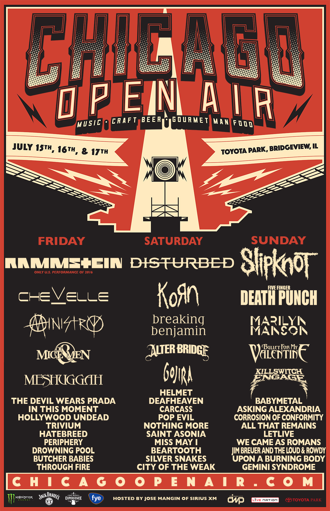 Performance Times Announced For First Annual Chicago Open Air