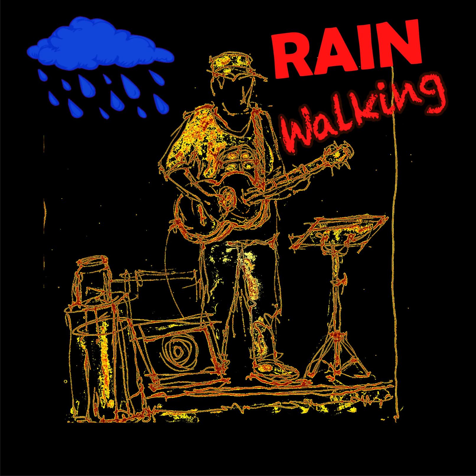 Fred Hostetler Releases New LP – Rain Walking-1