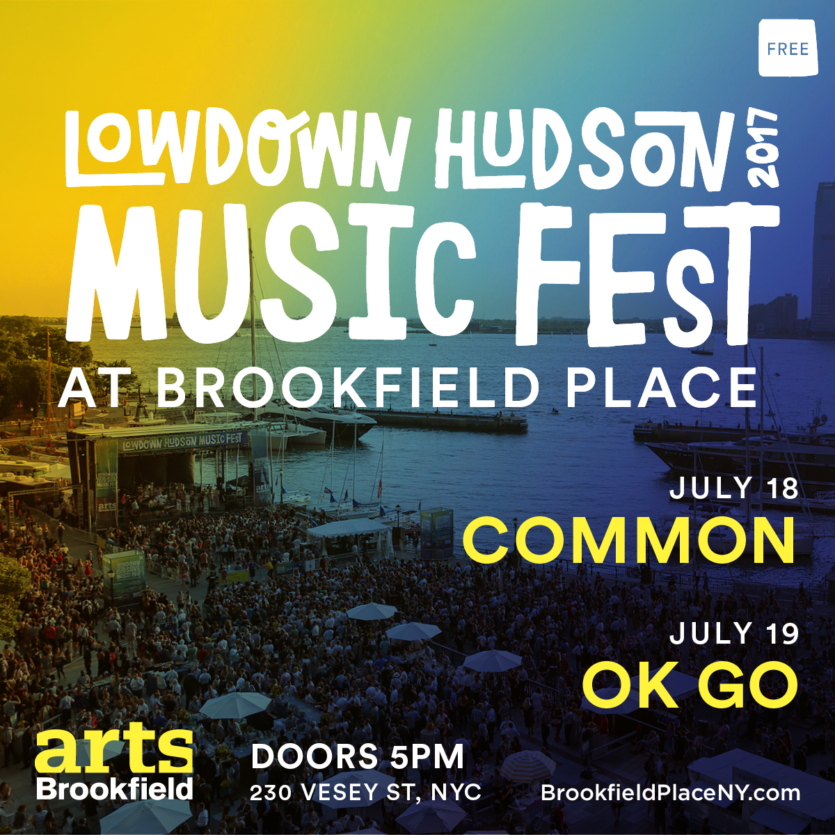 Hudson Music Fest Poster