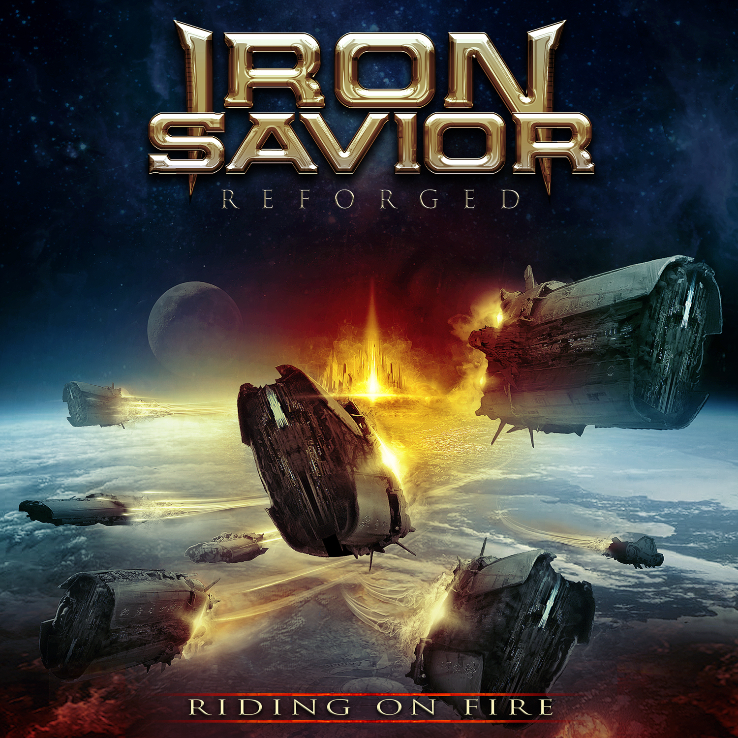 Iron Savior – Reforged – Riding On Fire – Cover