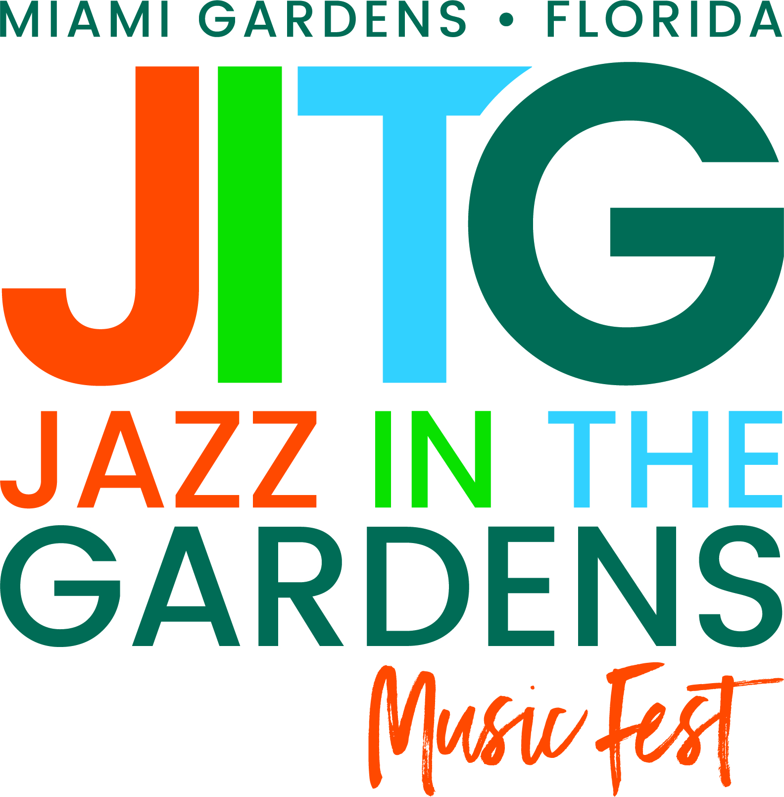 Jazz In The Gardens Music Festival Logo Backstage360 Com